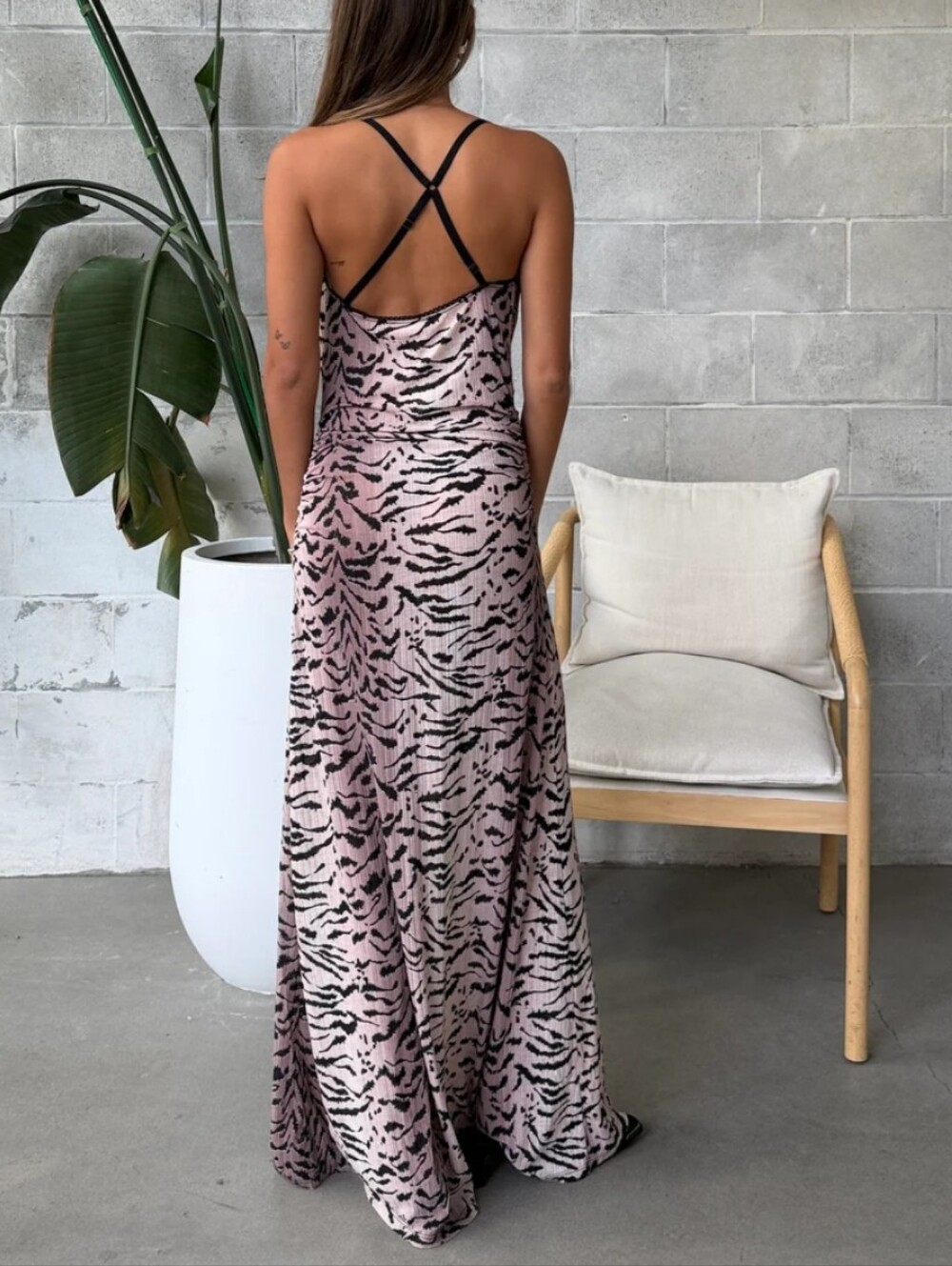 NWT Intimately Free People Concrete Jungle Maxi Slip Dress. Small - Picture 2 of 9